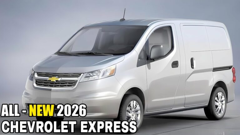 2026 Chevrolet City Express Specs