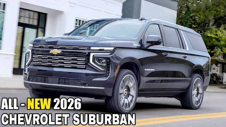 2026 Chevrolet Suburban Specs